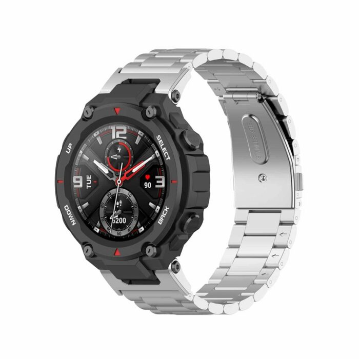 Killer Deals 22mm Stainless Steel Strap w/ Tool for Amazfit T-Rex - Image 7