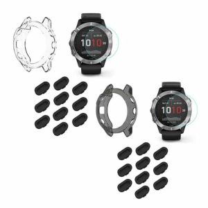 80541-700×700-1 Killer Deals Screen Protector + TPU Case + Dust Plugs for Garmin Fenix 6X