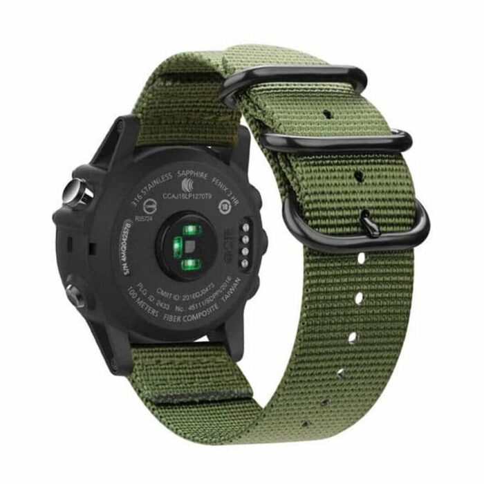 Killer Deals 20mm Nylon Replacement Strap for Garmin Fenix 5S w/ Pins & Tool - Image 3