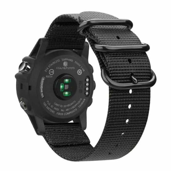 Killer Deals 20mm Nylon Replacement Strap for Garmin Fenix 5S w/ Pins & Tool - Image 6