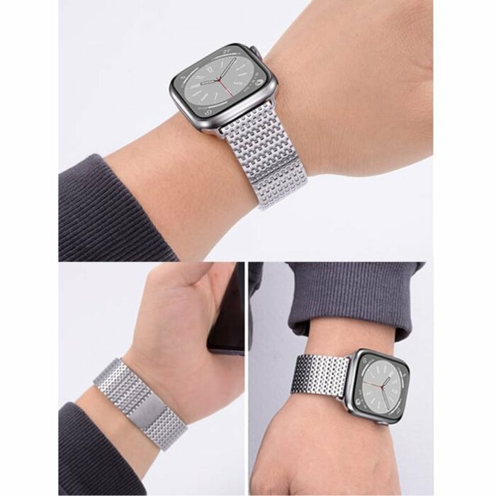 Killer Deals Needle Chain Loop Milanese Strap for 38/40/41mm Apple Watch - Image 9