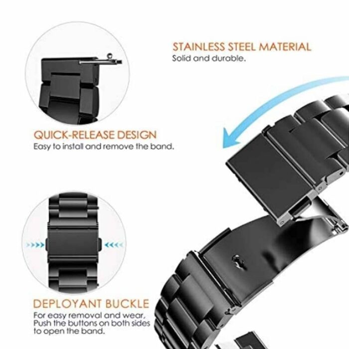 Killer Deals 20mm Universal Watch Replacement Stainless Steel Strap - Image 8