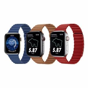 Killer Deals PU Leather Magnetic Strap for 38/40/41mm Apple Watch