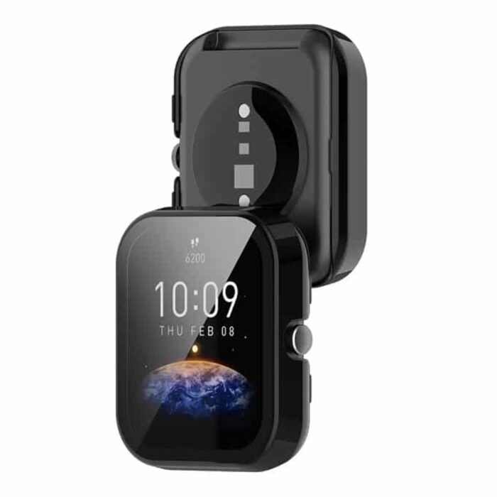 Killer Deals 39mm PC Glass Screen Full Protector Case for Amazfit Bip 3 Pro - Image 4