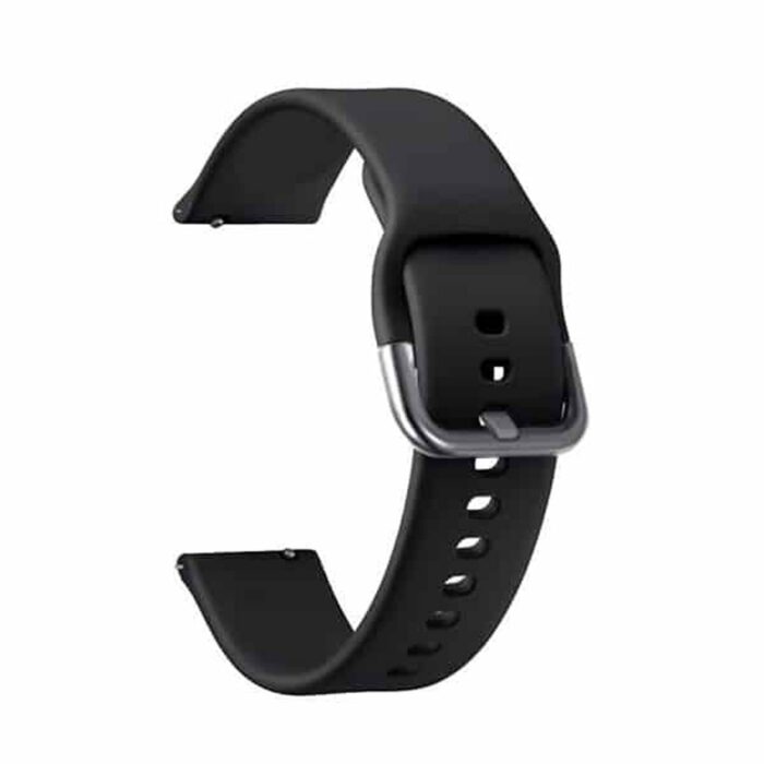 Killer Deals 20mm Silicone Strap for Samsung Galaxy Watch 3 - Black