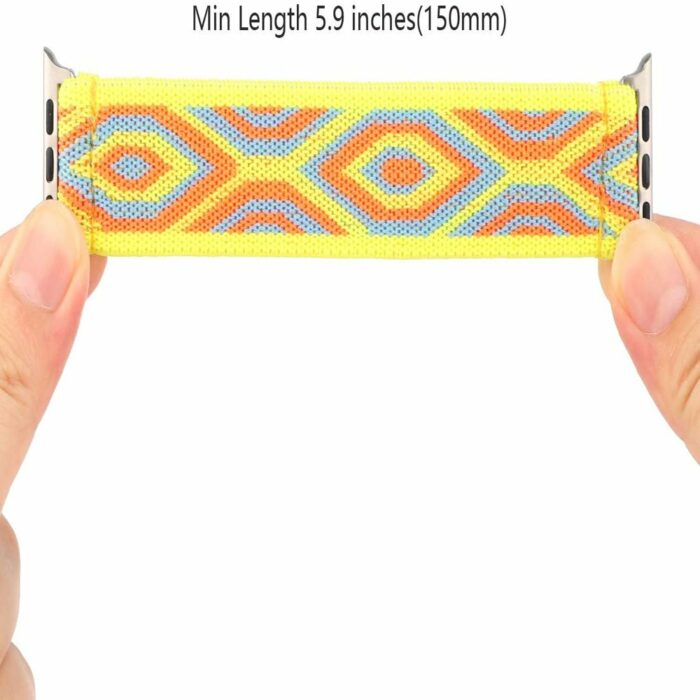 Killer Deals Geometric Print Nylon Strap for 38/40/41mm Apple Watch - Image 6