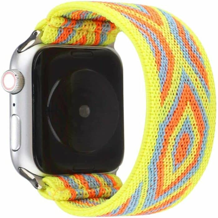 Killer Deals Geometric Print Nylon Strap for 42/44/45mm Apple Watch - Image 7