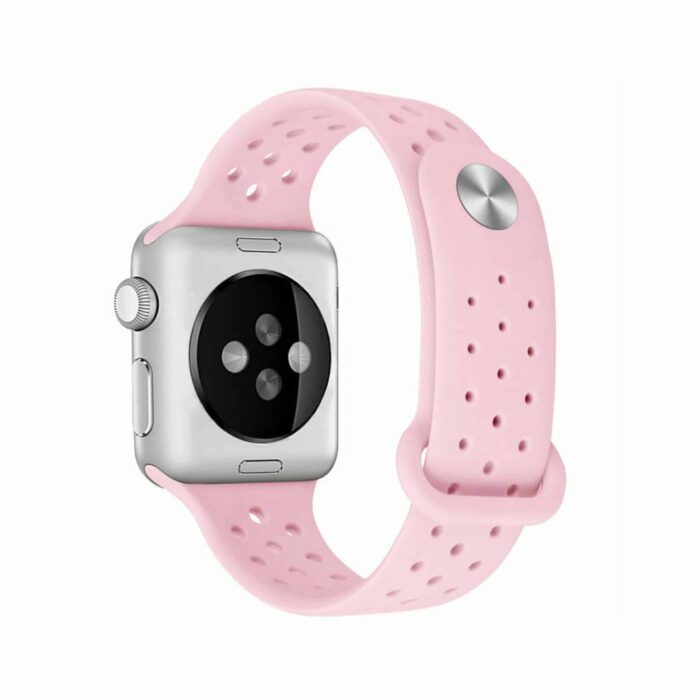 Killer Deals Silicone Strap for 38/40/41mm Apple Watch - Pink - Image 3