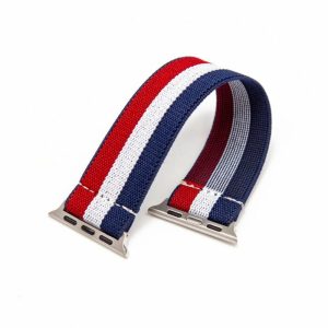 Killer Deals Colour Striped Nylon Strap for 38/40/41mm Apple Watch