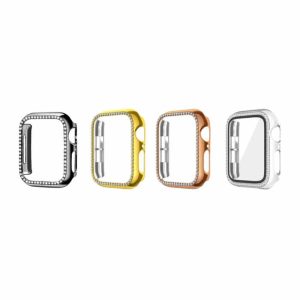 Killer Deals Rhinestone PC Bumper Case for Apple Watch 7 - 41mm