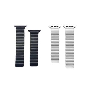 Killer Deals Magnetic Snap Closure Stainless Steel Strap for 42/44/45/49mm Apple Watch