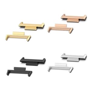 Killer Deals 20mm Stainless Steel Adaptor Connectors for Huawei Watch Fit 2