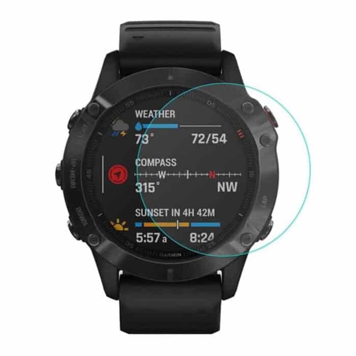 Killer Deals 37mm Tempered Glass Screen Protector for Garmin Fenix 6