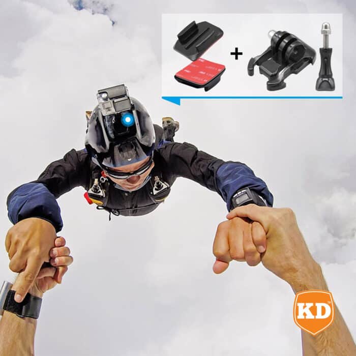 Action Mounts Quick Release Tripod Mount Adapter Bracket for GoPro Hero 3 - Image 5