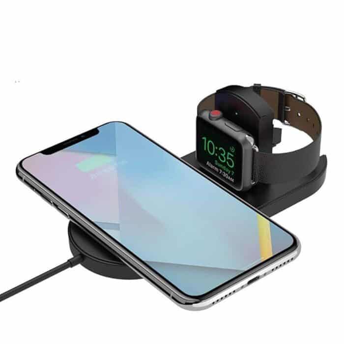 Killer Deals 2-in-1 Wireless Fast Charging Dock for iPhone/ Watch/ Samsung - Image 4