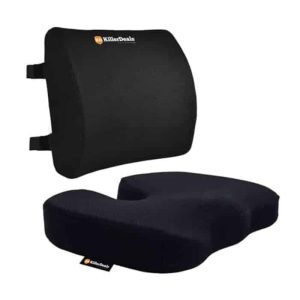 Killer Deals Car Home Office Chair Lumbar Support Memory Foam Cushions