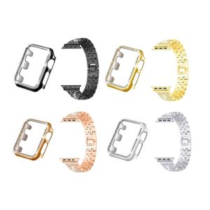 81181-700×700-1 Killer Deals Rhinestone PC Frame & Stainless Steel Strap for 40mm Apple Watch