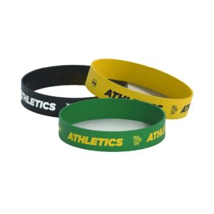 81232-700×700-1 Killer Deals Debossed "Athletics" Silicone Wristband Bracelet- 3 Pack