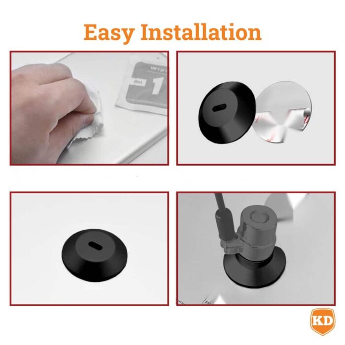 Killer Deals Security Adapter Disk- for T-Bar Lock Slot with 3M Tape - Image 5